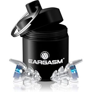 Eargasm High Fidelity Earplugs for Smaller Ears - Blue 15 db Noise Reduction